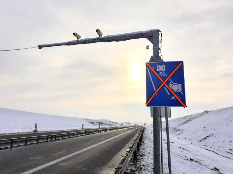 Na budowanym odcinku A1 działa bardzo długi odcinkowy pomiar prędkości