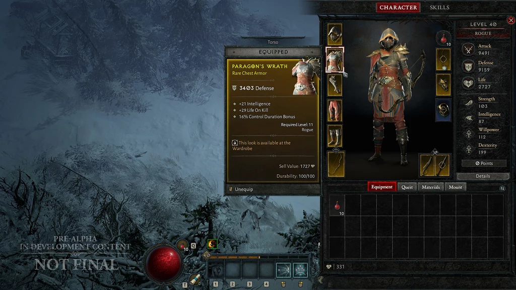 Diablo 4: Tak wygląda postać Łotrzycy