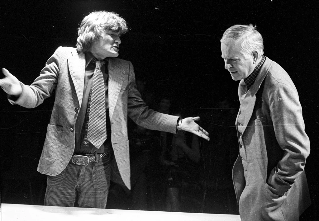 Krzysztof Kiersznowski i Jan Machulski w 1979. Mało kto z nas pamięta jak wyglądał za młodu.