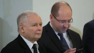 Jarosław Kaczyński i Adam Bielan