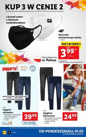Kurtki na wiosnę w Lidl