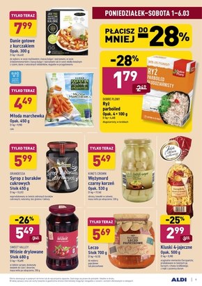 Dzień kobiet w Aldi!