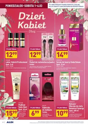 Dzień kobiet w Aldi!