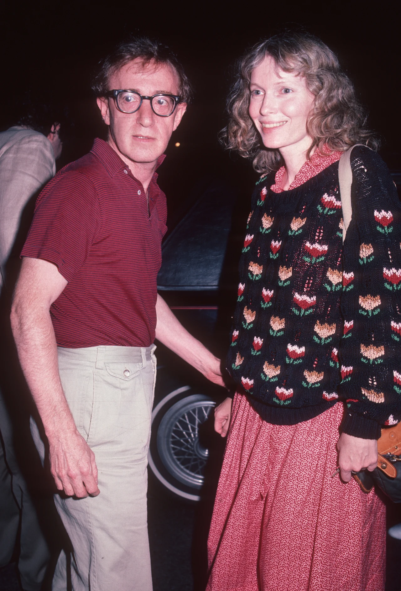 Woody Allen i Mia Farrow w 1985 roku Woody Allen i Mia Farrow w 1985 roku