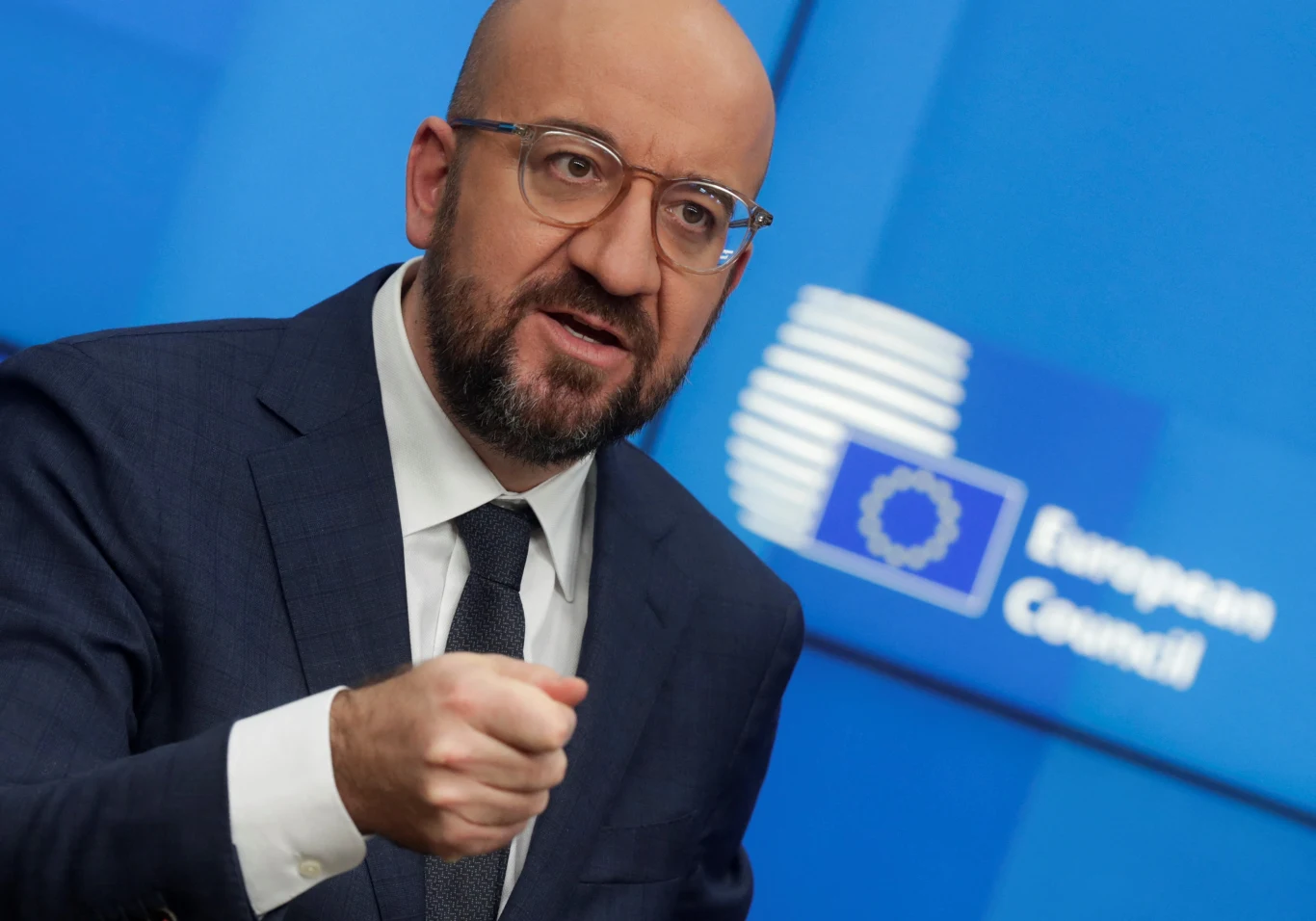 Szef Rady Europejskiej Charles Michel. Doniesienia o rasizmie na polsko-ukraińskiej granicy to rosyjska propaganda. Szef Rady Europejskiej Charles Michel. Doniesienia o rasizmie na polsko-ukraińskiej granicy to rosyjska propaganda.