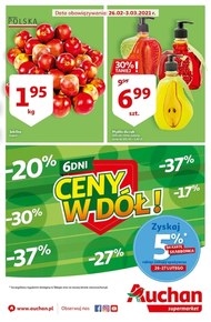 Ceny idą w dół w Auchan!