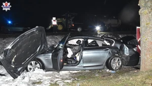 18-latek nie opanował BMW. Jedna osoba nie żyje