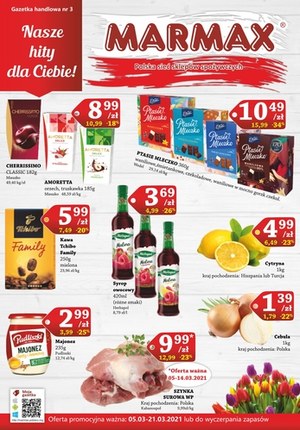 Gazetka promocyjna Marmax - Hity Marmax dla Ciebie