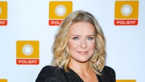 Aneta Zając podczas ramówki Telewizji Polsat