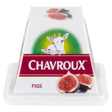 Chavroux Serek twarogowy z mleka koziego z figami 150 g - 0