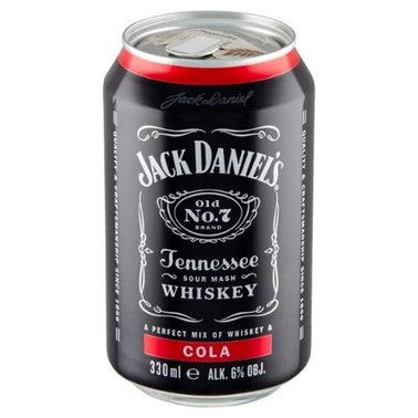 Jack Daniel's Cola Napój alkoholowy gazowany 330 ml - 0
