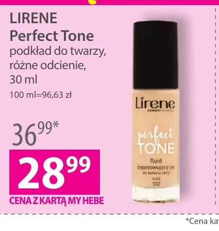 Podkład do twarzy Lirene