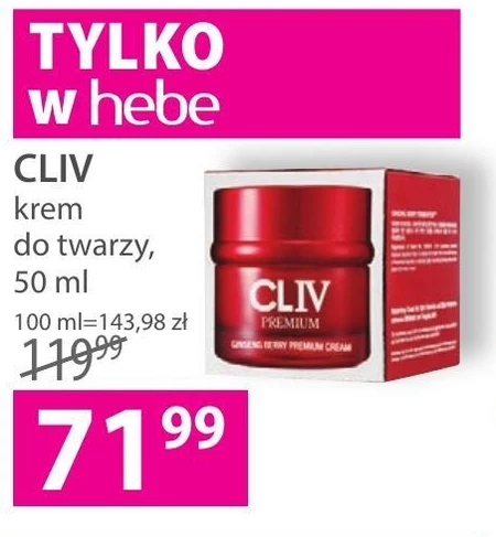 Krem do twarzy CLIV