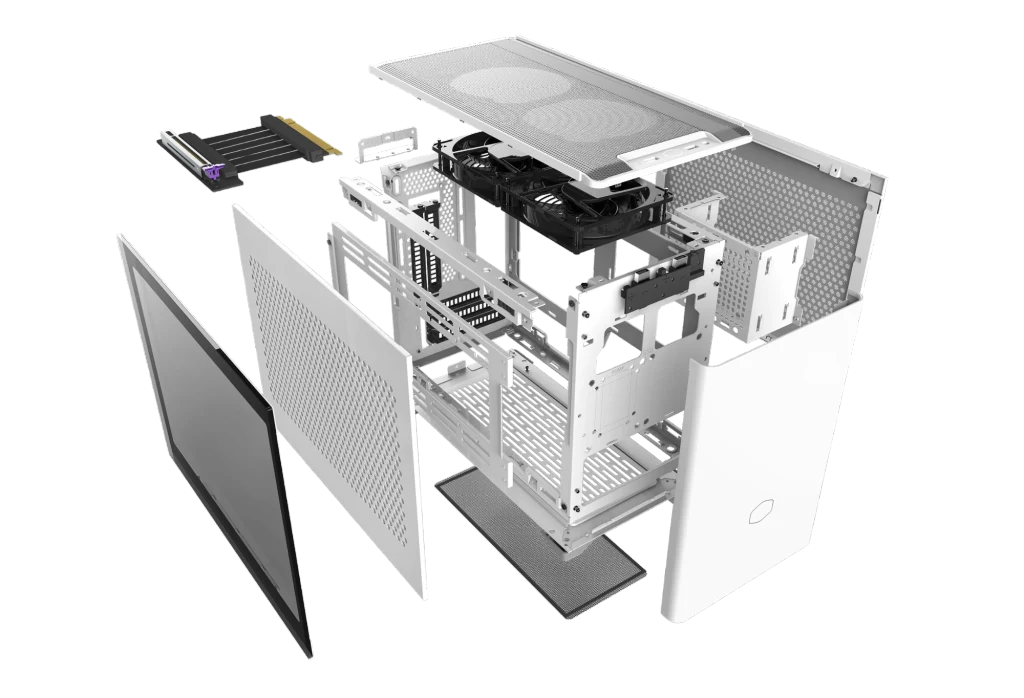 MasterBox NR200P White - miniaturowa obudowa już w sprzedaży - Gry