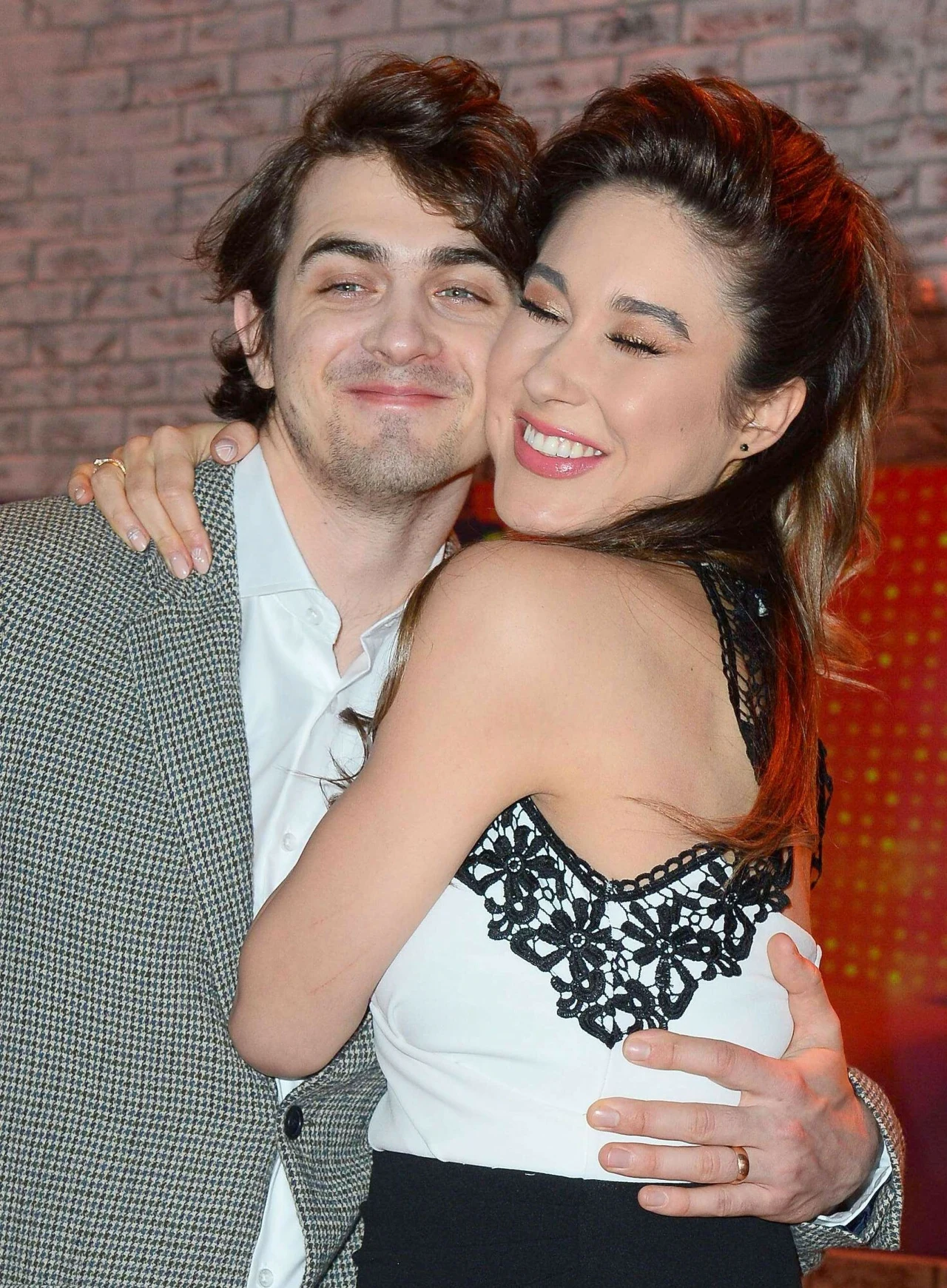 Ida Nowakowska z mężem na ramówce TVP Ida Nowakowska z mężem na ramówce TVP