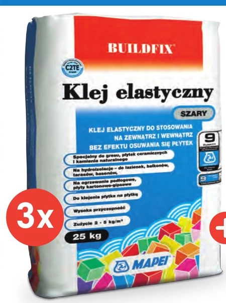 Klej elastyczny do płytek