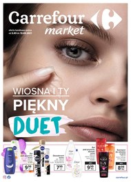 Wiosenny duet piękna Carrefour Market!