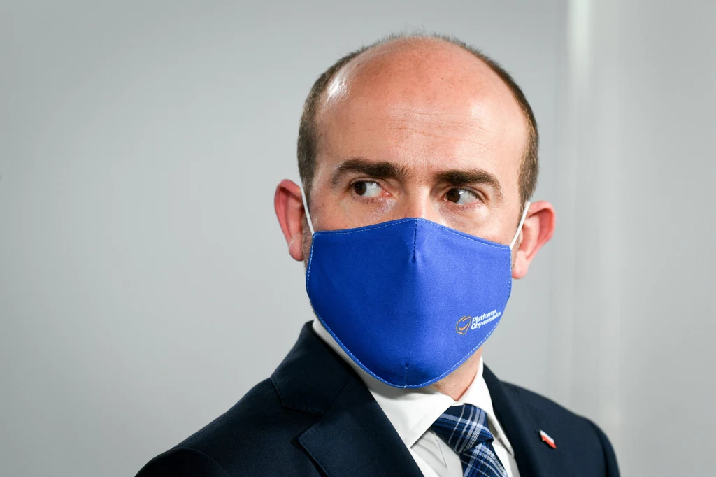 Lider PO Borys Budka Lider PO Borys Budka