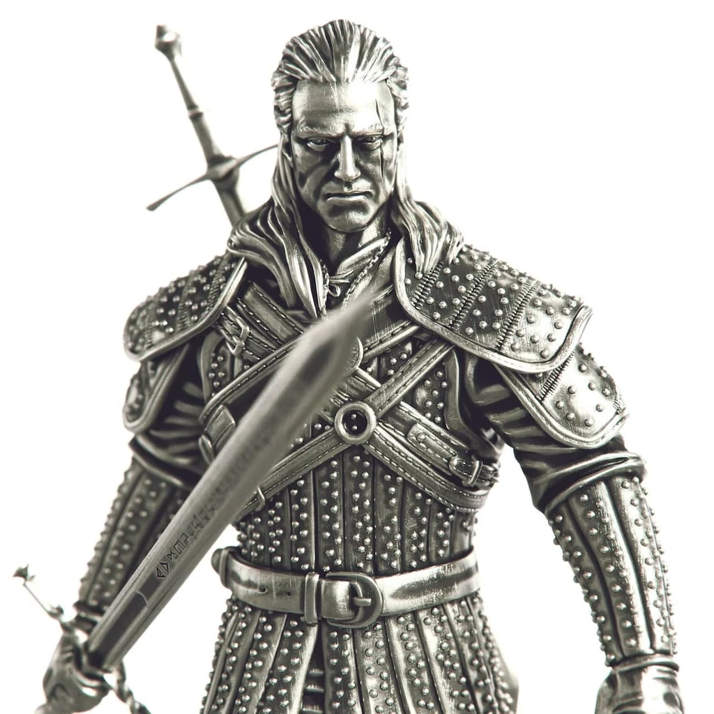 Srebrna moneta Geralt z Rivii, Biały Wilk Srebrna moneta Geralt z Rivii, Biały Wilk