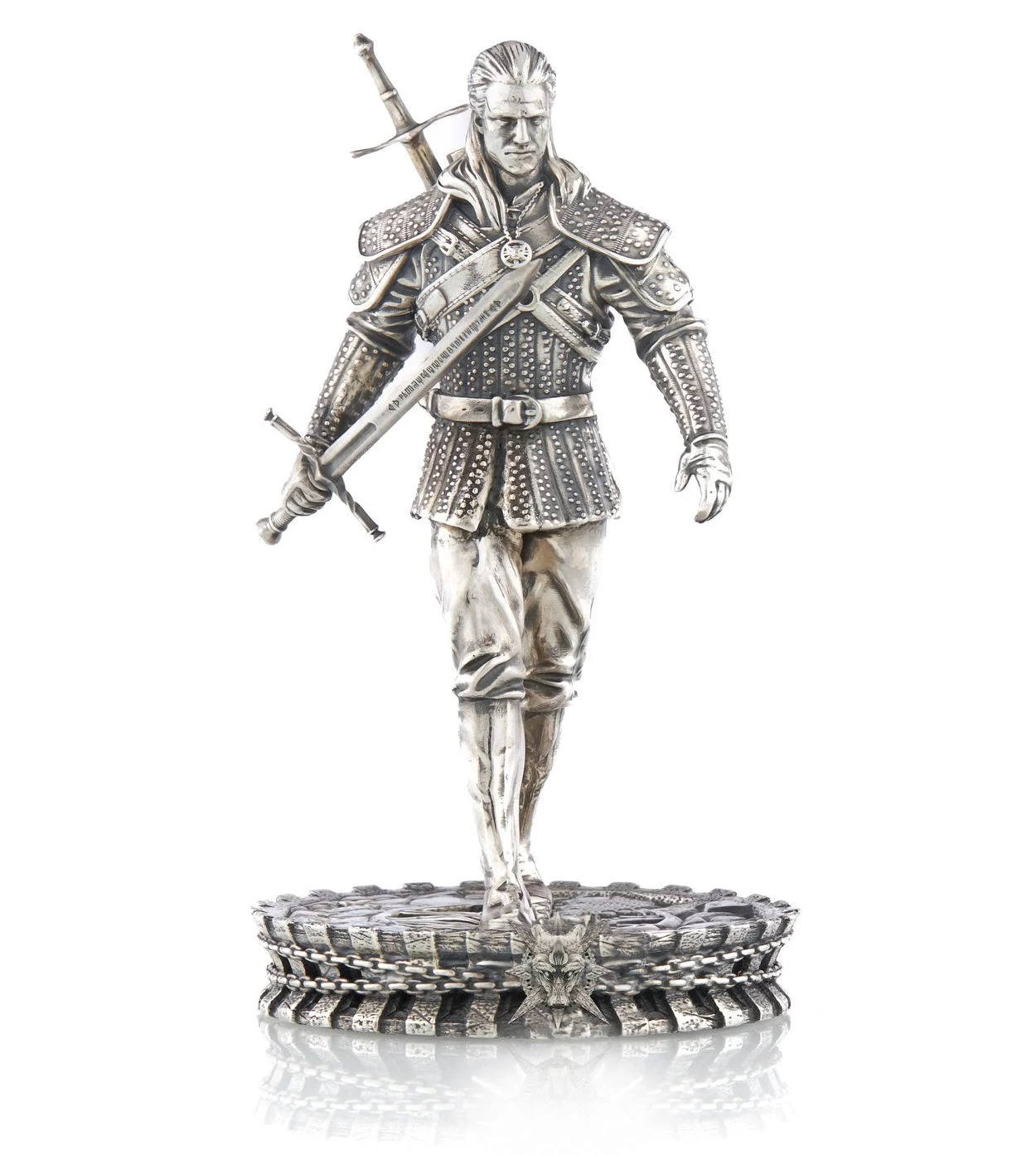 Srebrna moneta Geralt z Rivii, Biały Wilk Srebrna moneta Geralt z Rivii, Biały Wilk