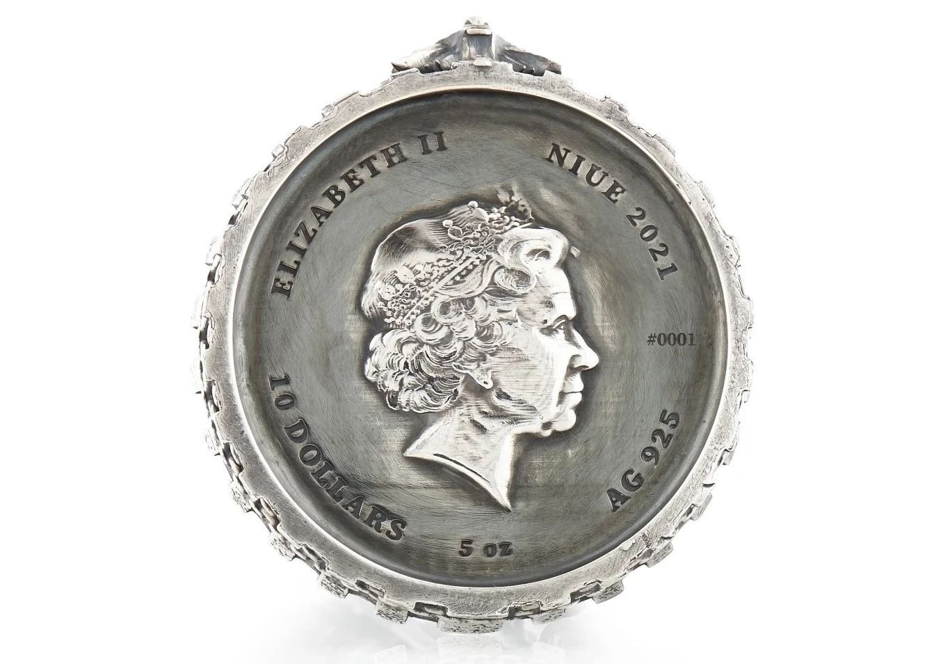 Srebrna moneta Geralt z Rivii, Biały Wilk Srebrna moneta Geralt z Rivii, Biały Wilk