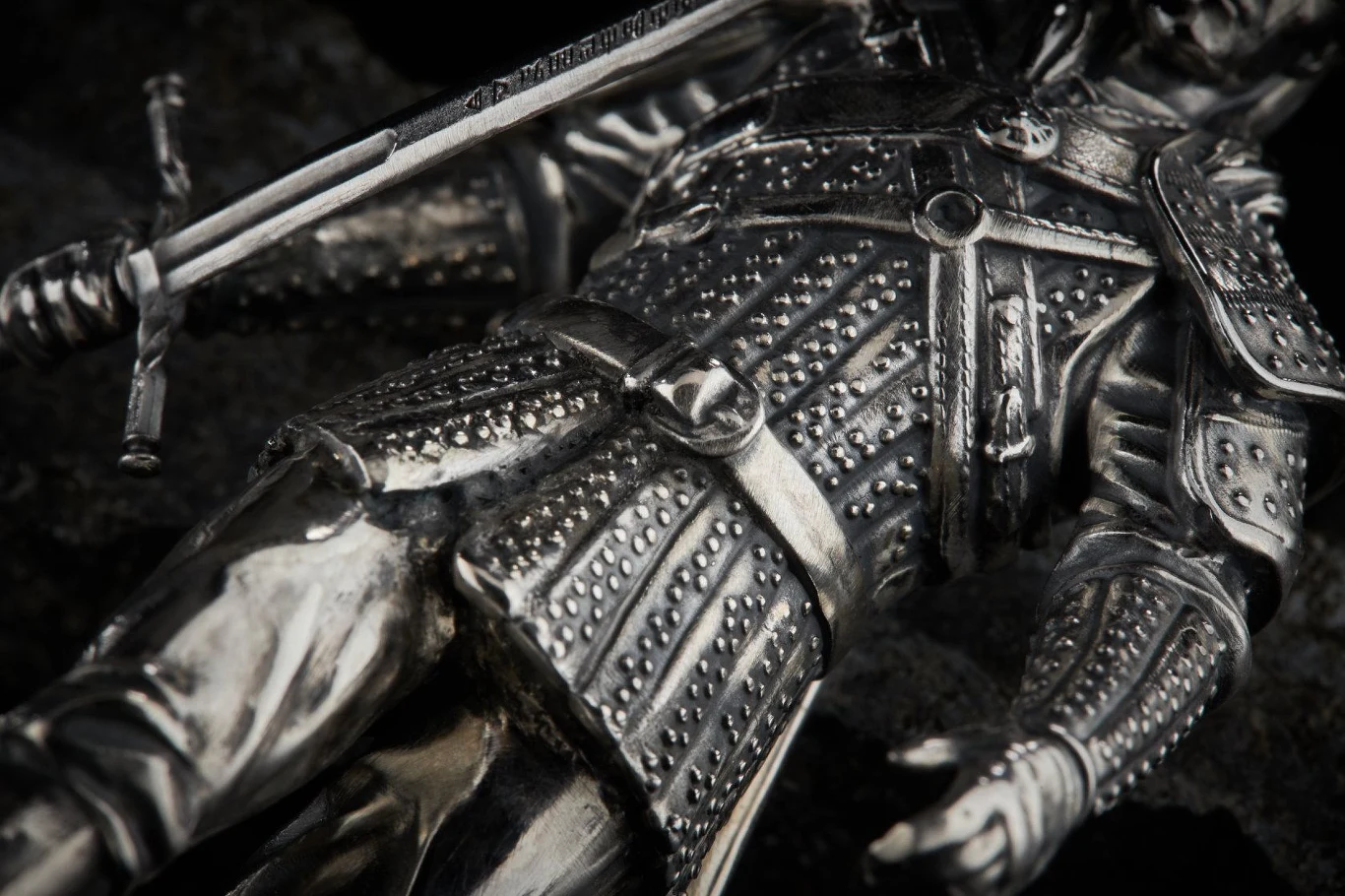 Srebrna moneta Geralt z Rivii, Biały Wilk Srebrna moneta Geralt z Rivii, Biały Wilk