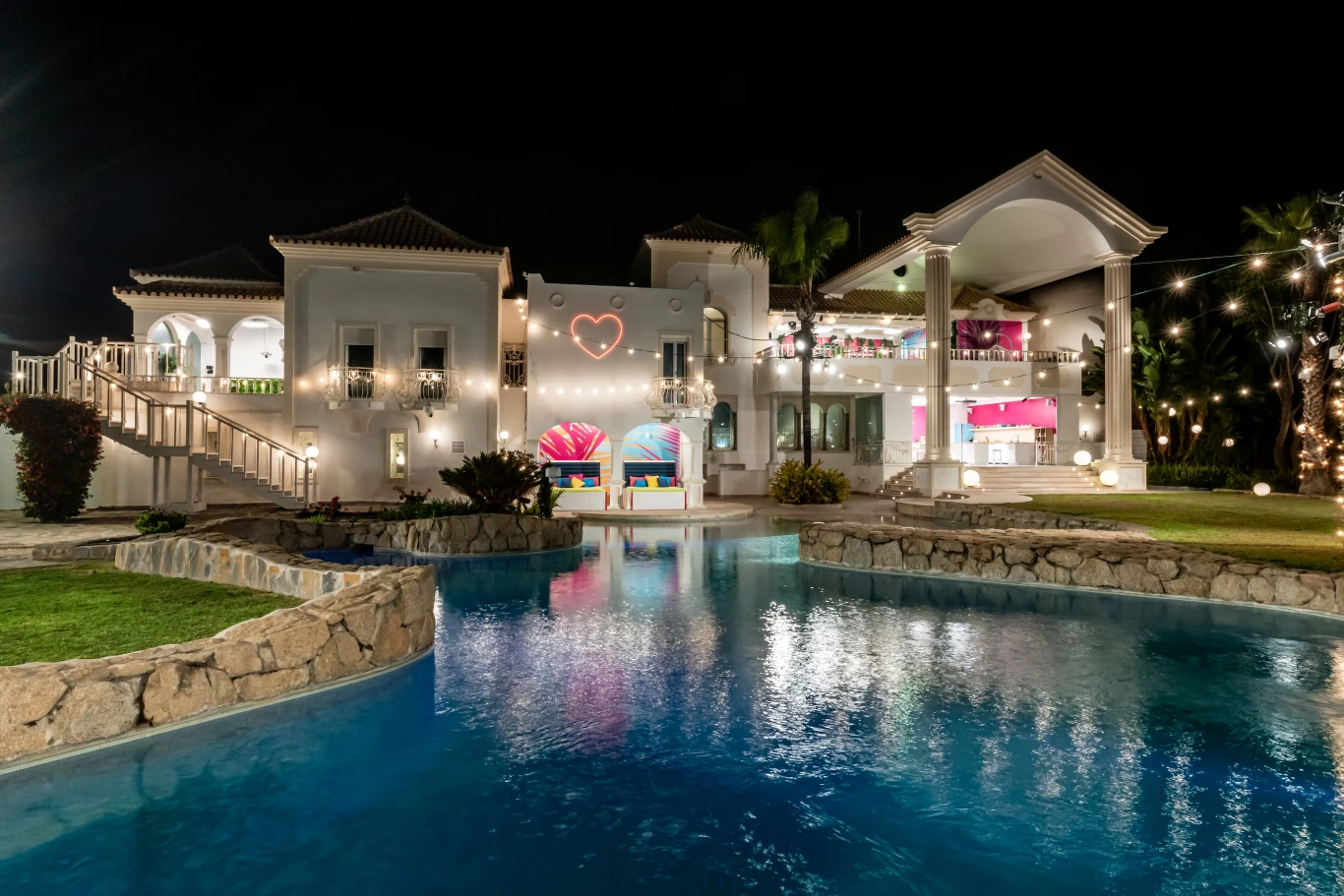 Willa w Hiszpanii, w  której zamieszkają uczestnicy 