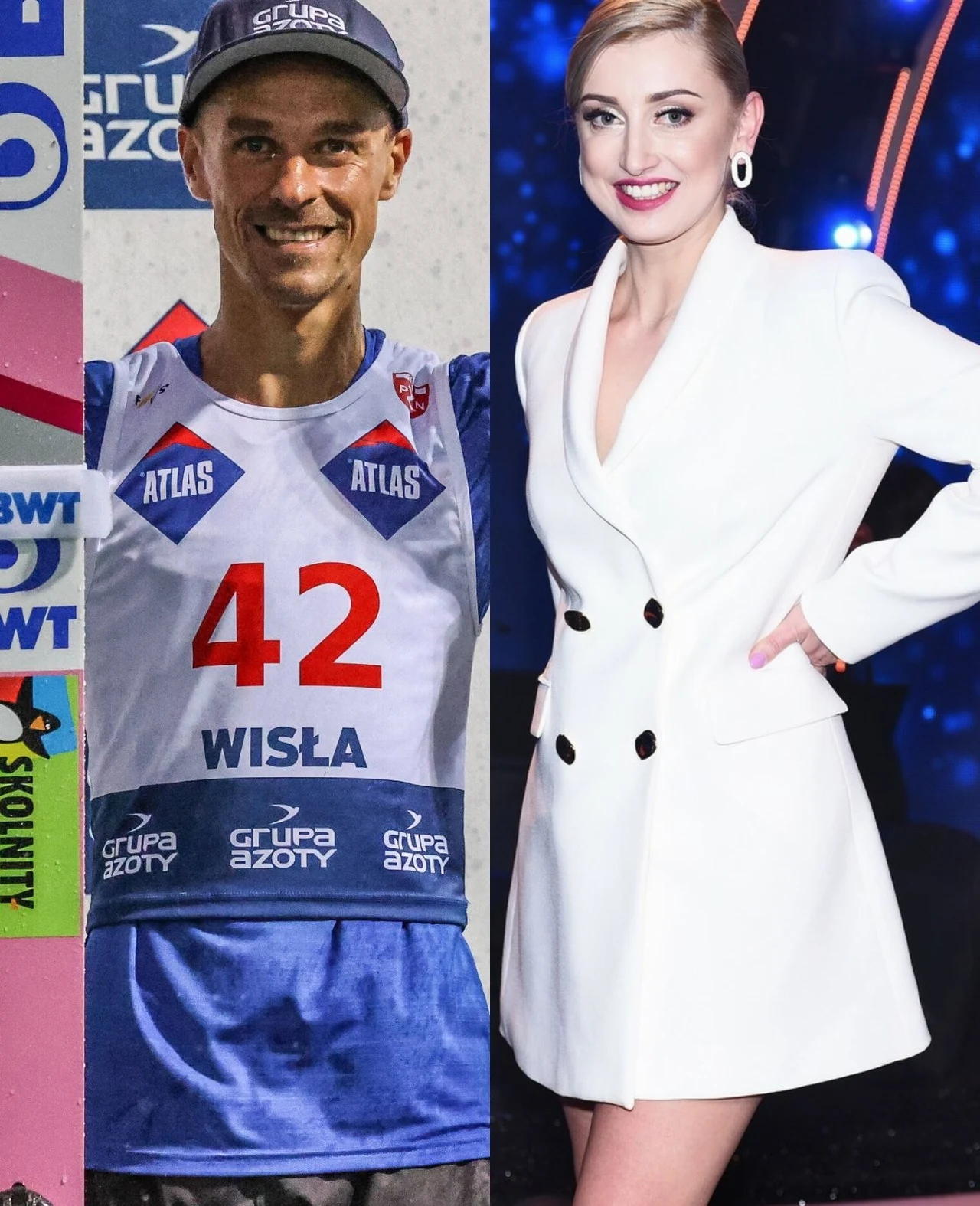 Justyna Żyła i Piotr Żyła Justyna Żyła i Piotr Żyła