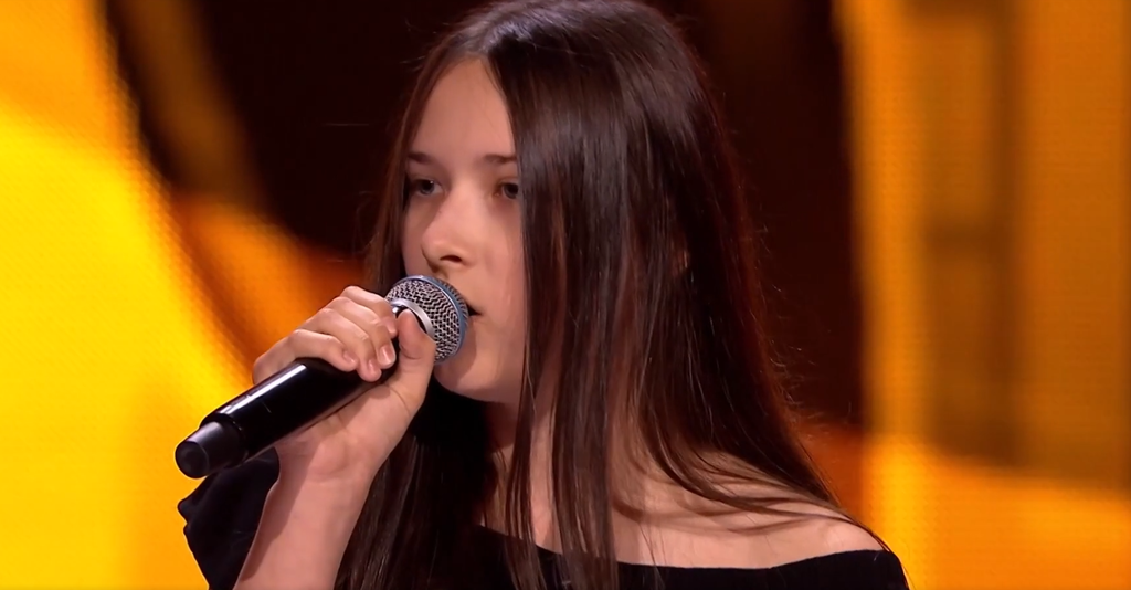 Zuzanna Dudek w "The Voice Kids"