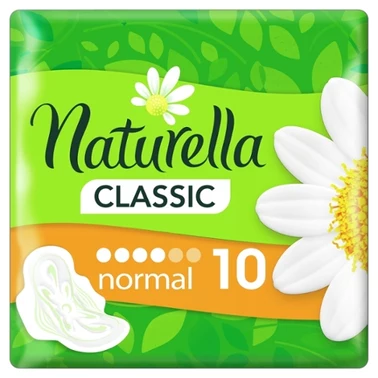 Naturella Classic Normal Camomile Podpaski ze skrzydełkami x10 - 8