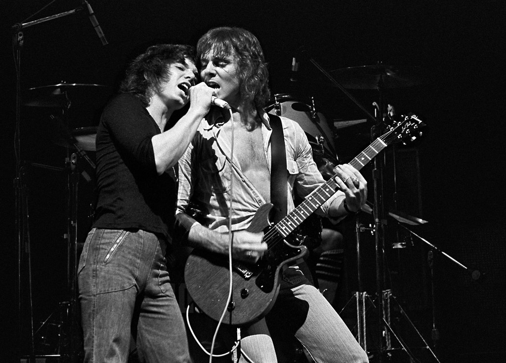 Robert "Bob" James i Ronnie Montrose w 1975 roku