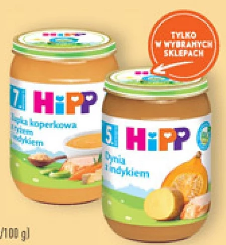 Danie dla dziecka Hipp