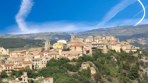 Castropignano w regionie Molise, we włoskiej prowincji Campobasso