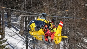 Rosina Schneeberger została przetransportowana helikopterem do szpitala