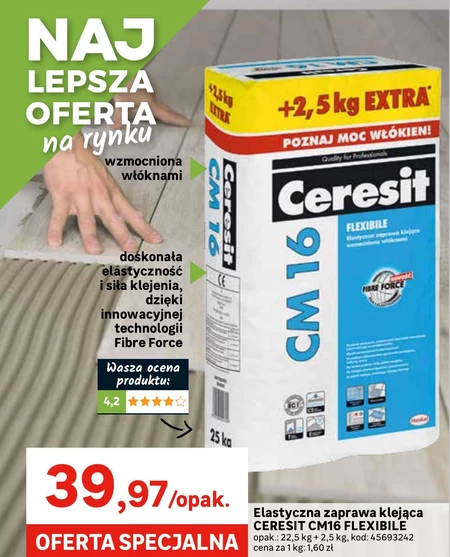 Zaprawa klejąca Ceresit
