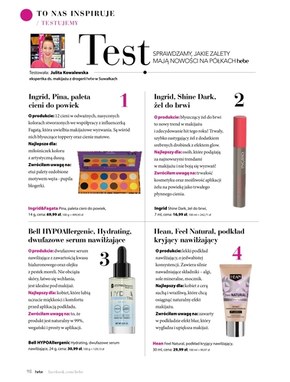 Katalog Hebe na marzec/kwiecień