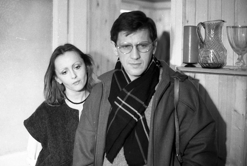 Jan Englert i Dorota Pomykała