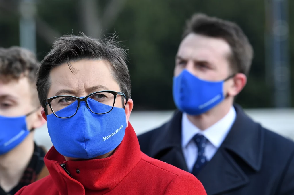 Katarzyna Lubnauer i Adama Szłapka