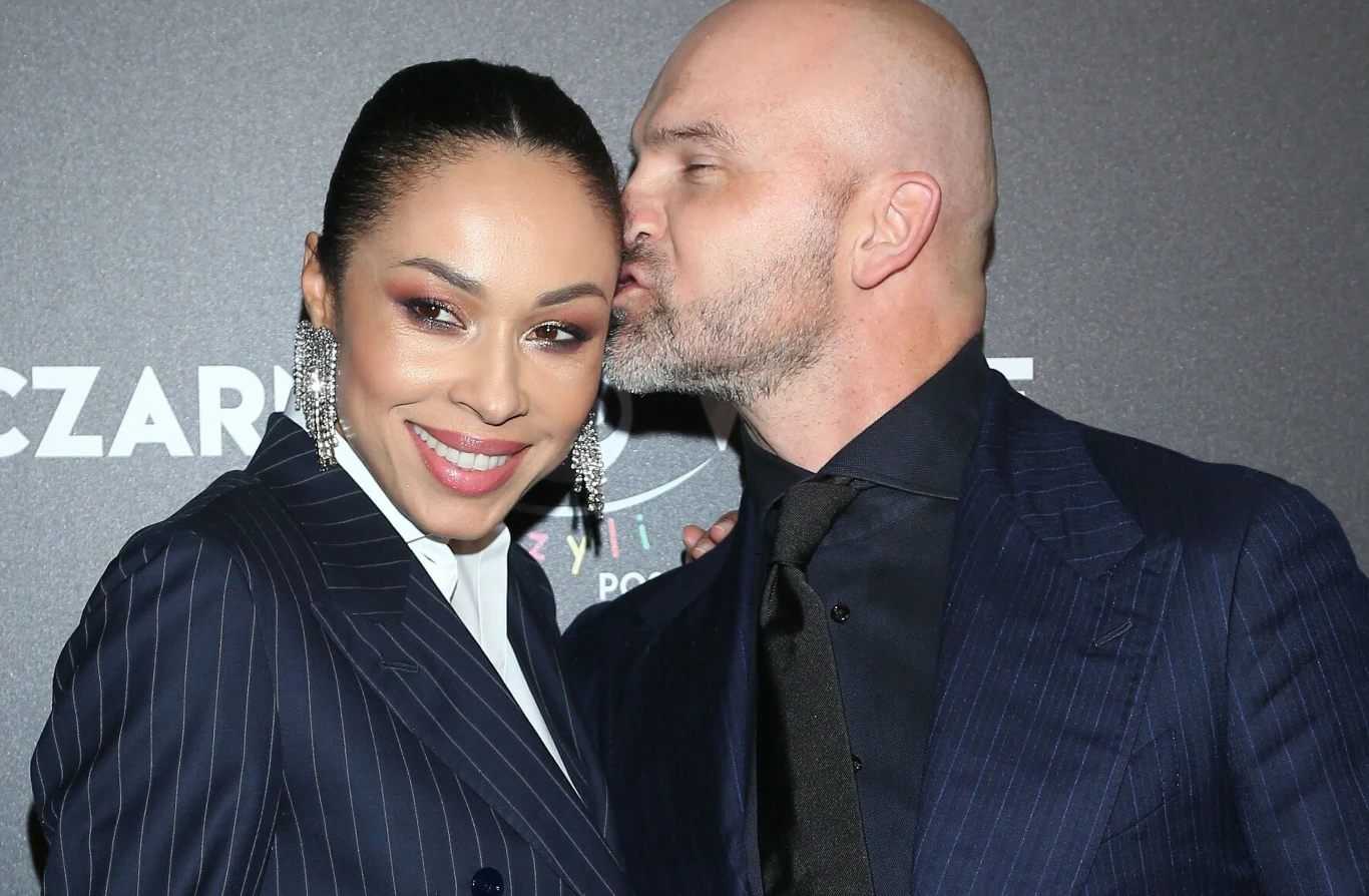 Omenaa Mensah i Rafał Brzoska Omenaa Mensah i Rafał Brzoska