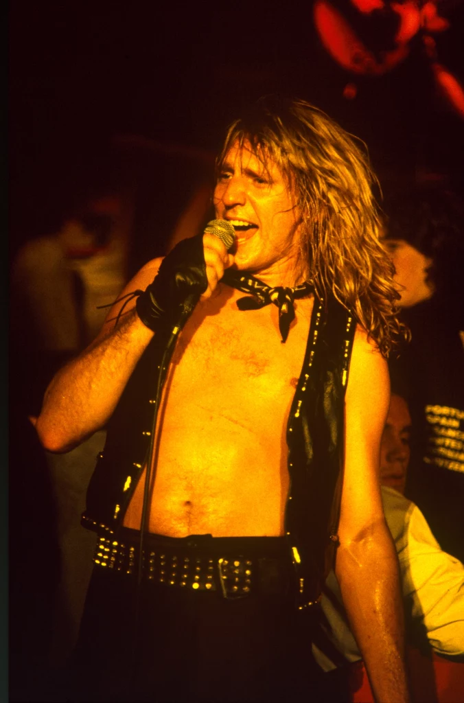 Biff Byford (Saxon) - 14 grudnia 1982 r.