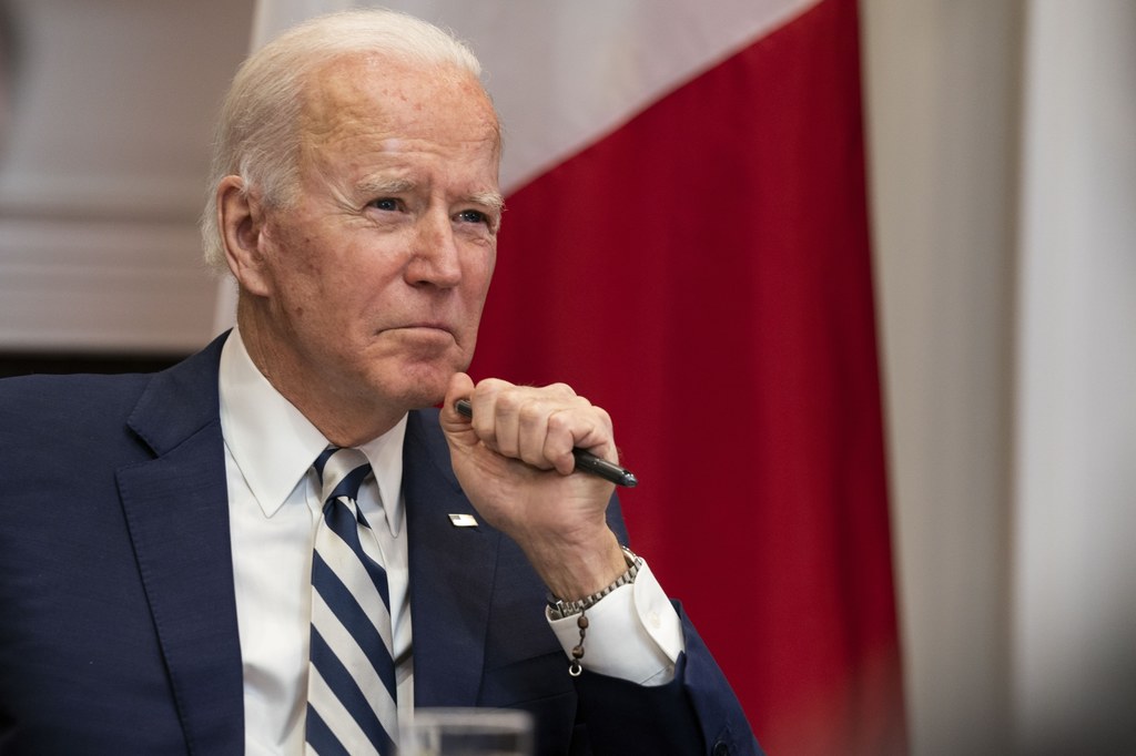 Joe Biden, prezydent Stanów Zjednoczonych, z inicjatywy którego zorganizowano szczyt