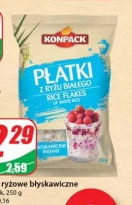 Płatki ryżowe Konpack