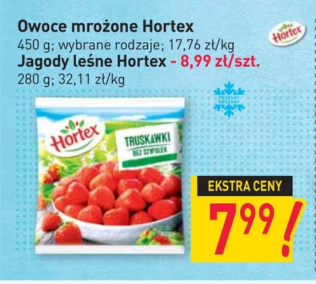 Mrożone owoce Hortex