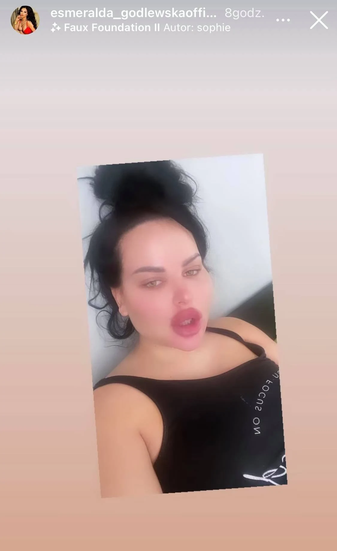 Esmeralda Godlewska opowiedziała o wszystkim na InstaStory Esmeralda Godlewska opowiedziała o wszystkim na InstaStory