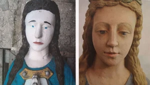 Burza wokół figury Matki Bożej. Właściciel krytykuje dzieło konserwatora 