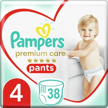 Pampers Premium Care Pieluchomajtki, rozmiar 4, 38 sztuk, 9kg-15kg - 5