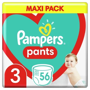 Pampers Pants Pieluchomajtki, rozmiar 3, 56 sztuk, 6kg-11kg - 7