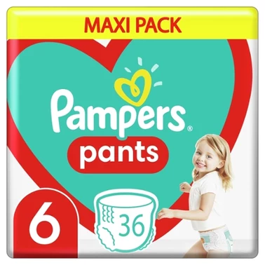 Pampers Pants Pieluchomajtki, rozmiar 6, 36 sztuk, 14kg-19kg - 6