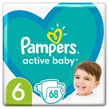 Pampers Active Baby 6, 68 Pieluszek,13kg-18kg - 5