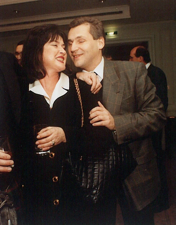 Elżbieta Jaworowicz i Aleksander Kwaśniewski Elżbieta Jaworowicz i Aleksander Kwaśniewski